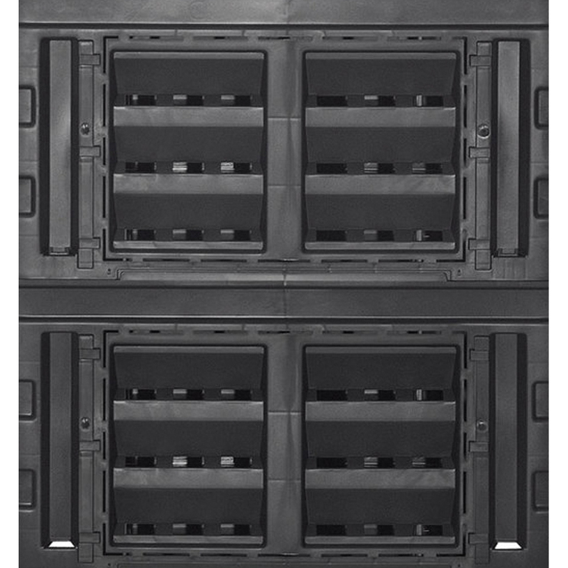 КОМПОСТЕР 540Л 79x24x80CM ЧЕРЕН КОМПОСТЕР 540Л 79x24x80CM ЧЕРЕН