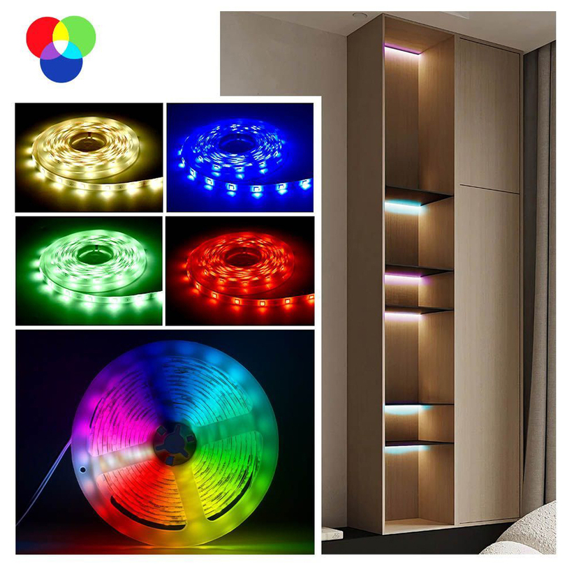 &КОМПЛЕКТ RGB ЛЕНТА 30/1 5m VIVALUX &КОМПЛЕКТ RGB ЛЕНТА 30/1 5m VIVALUX