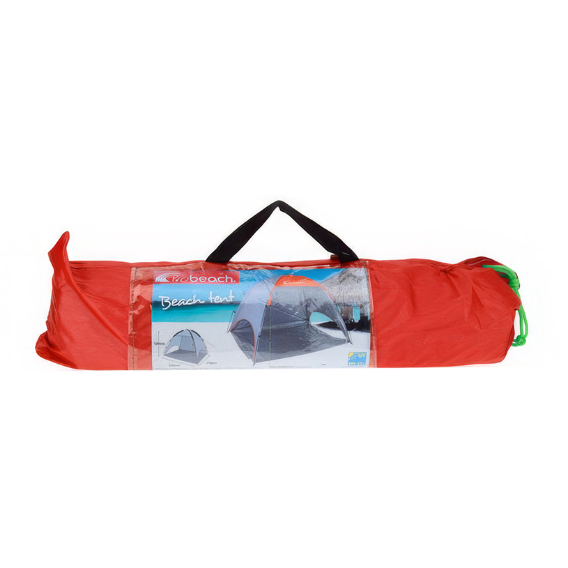 ПЛАЖНА ТЕНТА 220x120x115cm UV50+, RED ПЛАЖНА ТЕНТА 220x120x115cm UV50+, RED