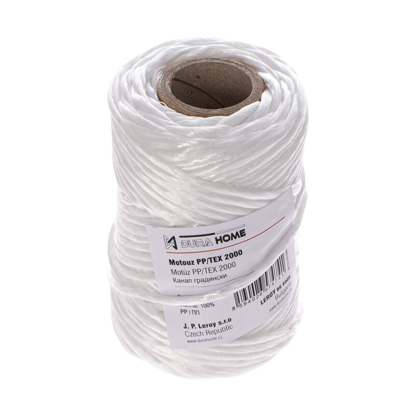 Duraline шнур PP бял ф2 mm 70 m 100 g Duraline шнур PP бял ф2 mm 70 m 100 g