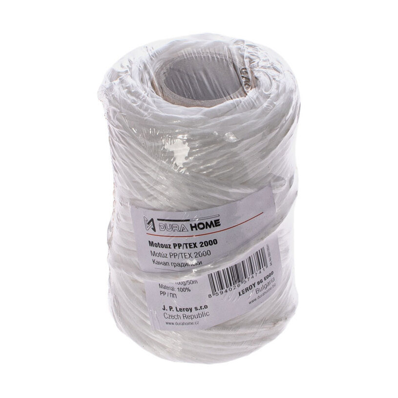 Duraline шнур PP бял ф2 mm 70 m 100 g Duraline шнур PP бял ф2 mm 70 m 100 g