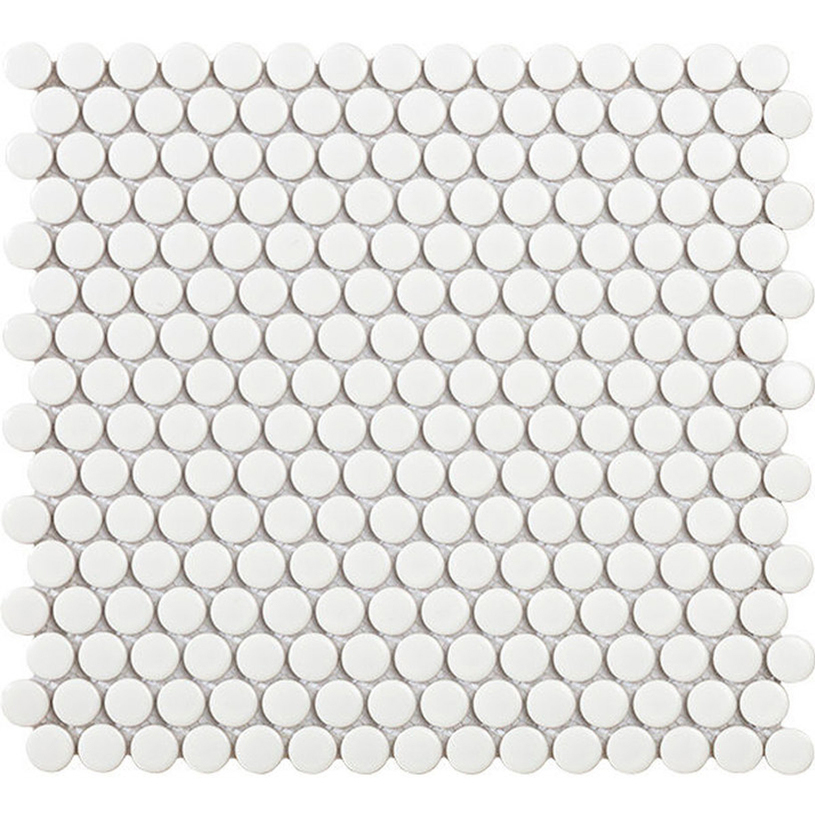 #МОЗАЙКА PENNY WHITE MATT 29.1X31.5 0.93 #МОЗАЙКА PENNY WHITE MATT 29.1X31.5 0.93