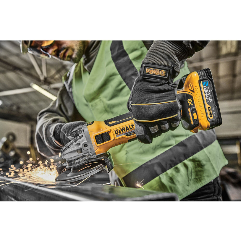 DEWALT АКУМ.БЕЗЧ.ЪГЛ.DCG405N-XJ SOLO 125 DEWALT АКУМ.БЕЗЧ.ЪГЛ.DCG405N-XJ SOLO 125