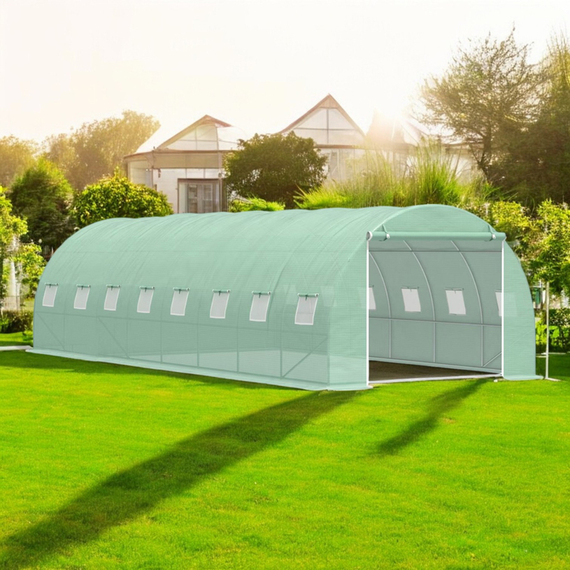 ПАРНИК 800Х300Х200CM 16БР. ПРОЗОРЦИ/ВРАТ ПАРНИК 800Х300Х200CM 16БР. ПРОЗОРЦИ/ВРАТ