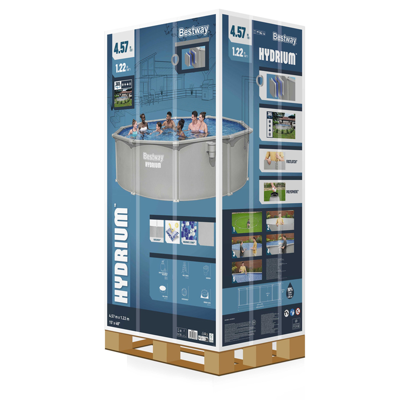 БАСЕЙН 460X120 ФИЛ BESTW 56384 HYDRIUM 2 БАСЕЙН 460X120 ФИЛ BESTW 56384 HYDRIUM 2