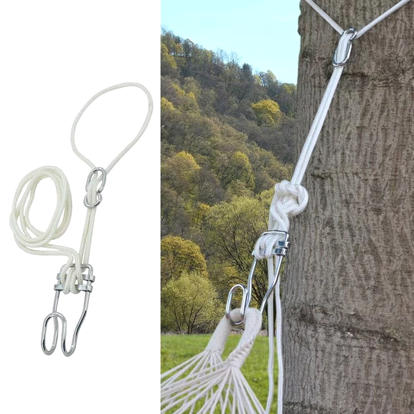 КОМПЛЕКТ ЗА ХАМАК 2 ВЪЖЕТА ф6mmx300cm КОМПЛЕКТ ЗА ХАМАК 2 ВЪЖЕТА ф6mmx300cm