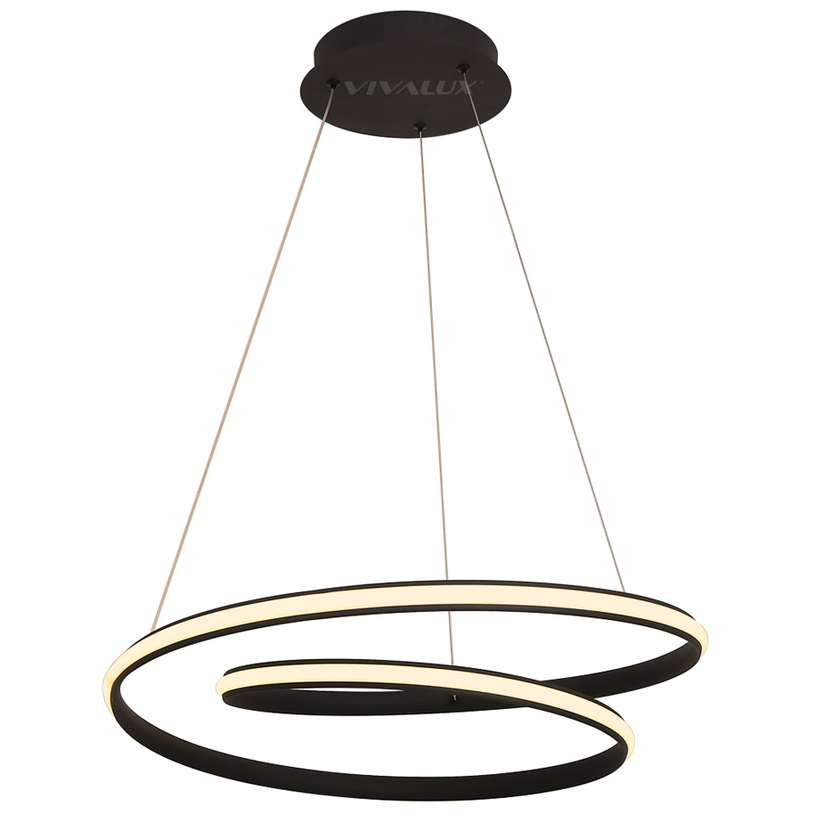 LED ПЕНДЕЛ FEEL 43W 3-65K ЧЕРЕН VIVA^^ LED ПЕНДЕЛ FEEL 43W 3-65K ЧЕРЕН VIVA^^