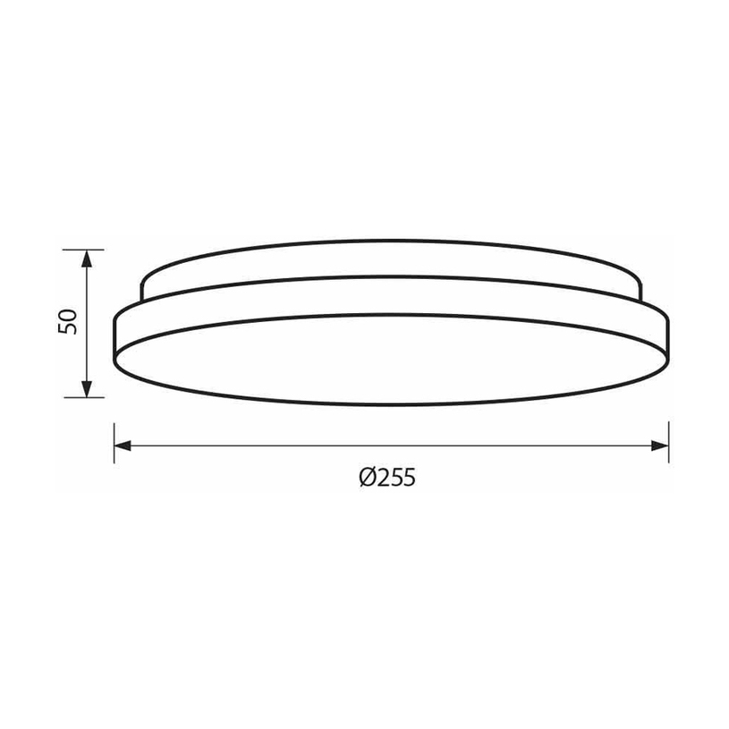 LED ПЛАФОН СЕНЗОР 12W 4K IP44 VIVA LED ПЛАФОН СЕНЗОР 12W 4K IP44 VIVA