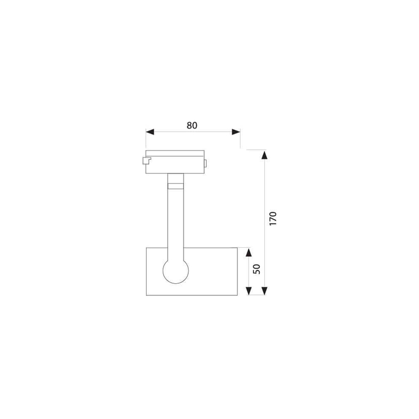 СПОТ ЗА РЕЛСА EXEO E27 БЯЛ VIVA СПОТ ЗА РЕЛСА EXEO E27 БЯЛ VIVA