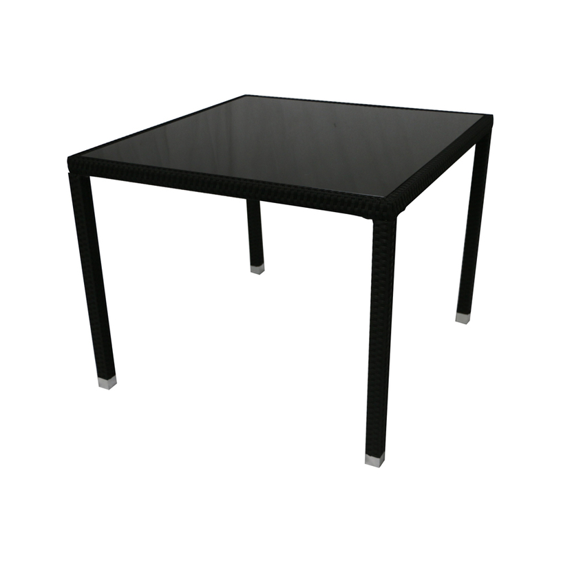 *МАСА PVC РАТАН 90X90X72СМ BLKHD-118 2@ *МАСА PVC РАТАН 90X90X72СМ BLKHD-118 2@