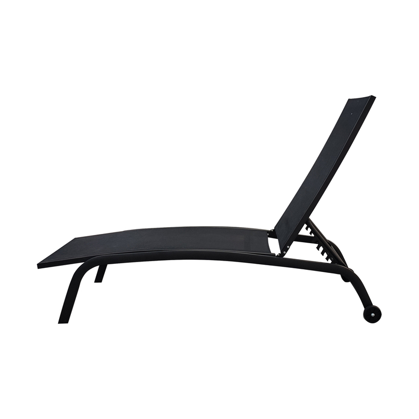 ГРАДИНСКИ ШЕЗЛОНГ 64x189x93cm 4-поз BLK ГРАДИНСКИ ШЕЗЛОНГ 64x189x93cm 4-поз BLK