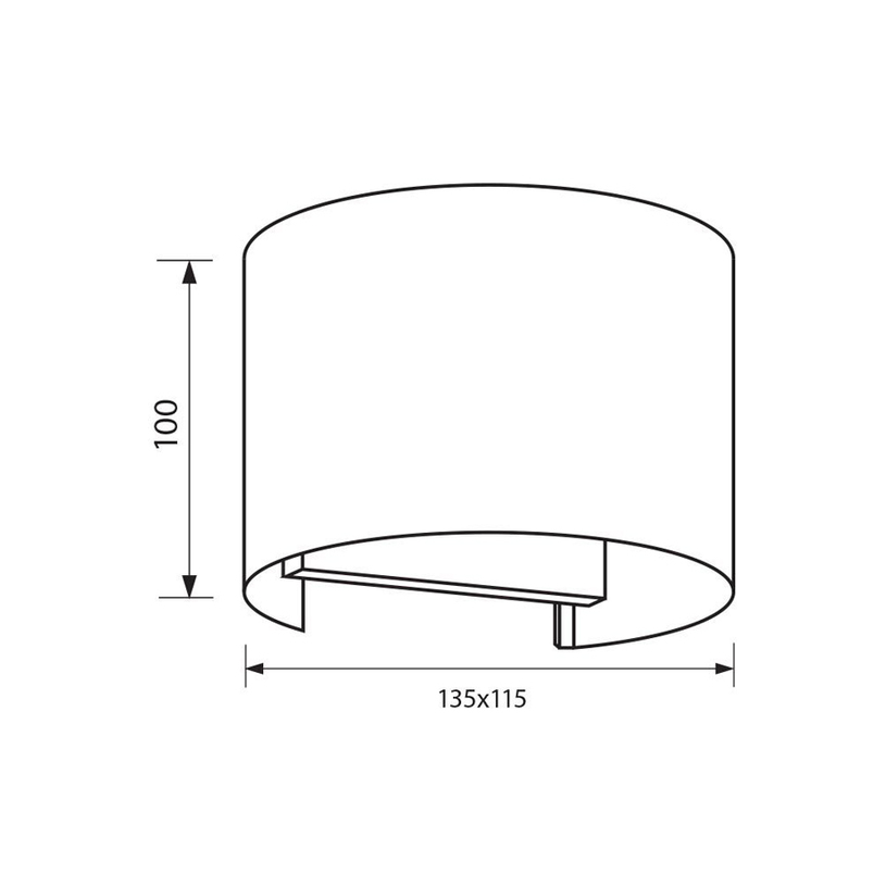 &LED ФАСАДНО ТЯЛО STARK 2X3W4K IP54 VIVA &LED ФАСАДНО ТЯЛО STARK 2X3W4K IP54 VIVA
