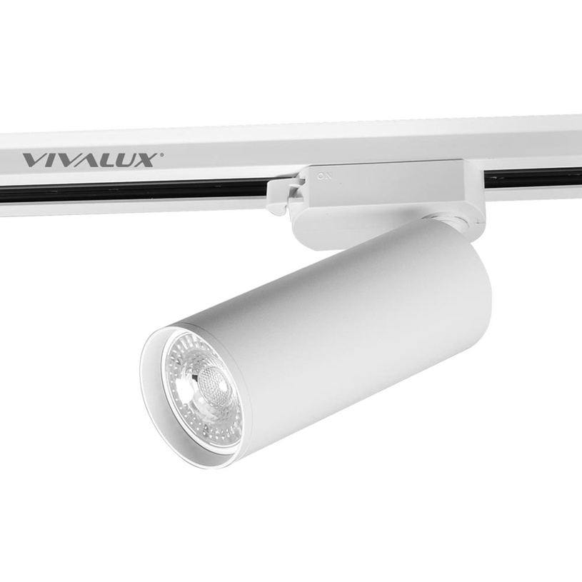 СПОТ ЗА РЕЛСА LUX GU10 13CM БЯЛ VIVA СПОТ ЗА РЕЛСА LUX GU10 13CM БЯЛ VIVA