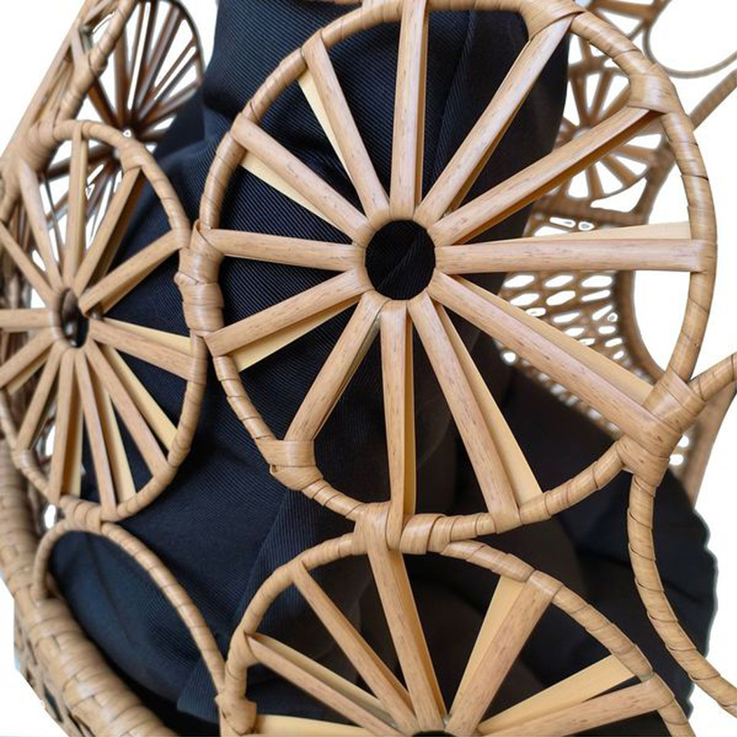 СТОЛ ПЛЕТЕН 92x143.5x68cm HD-89298 NAT СТОЛ ПЛЕТЕН 92x143.5x68cm HD-89298 NAT