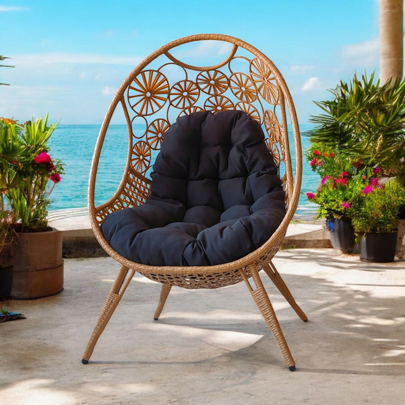 СТОЛ ПЛЕТЕН 92x143.5x68cm HD-89298 NAT СТОЛ ПЛЕТЕН 92x143.5x68cm HD-89298 NAT