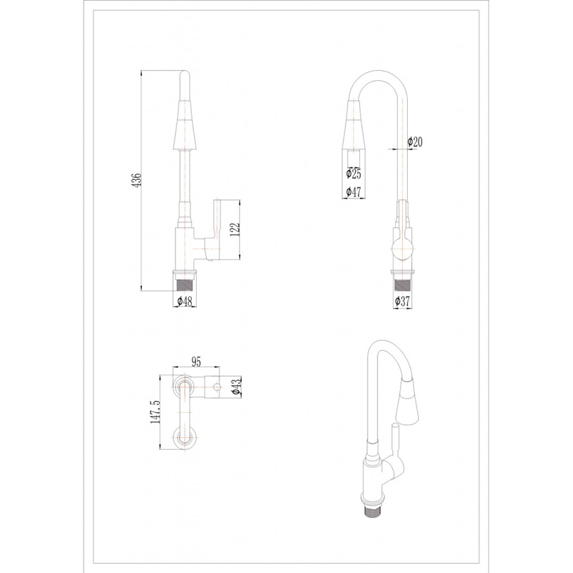 7108223 СМЕСИТЕЛ КУХНЯ HAVANA СИВ 7108223 СМЕСИТЕЛ КУХНЯ HAVANA СИВ