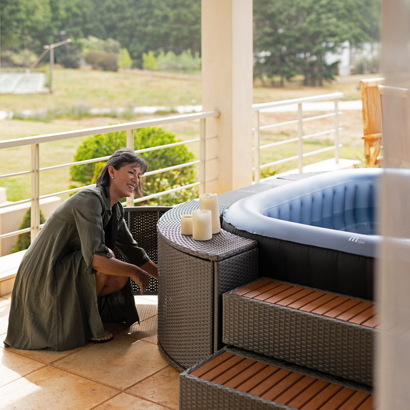 #СПА ДЖАКУЗИ TEKAPO 185х185х68cm 6p #СПА ДЖАКУЗИ TEKAPO 185х185х68cm 6p