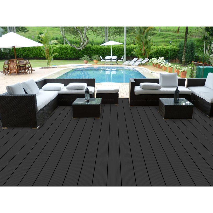 #ДЕКИНГ ДЪСКА WPC 12x2X200cm АНТРАЦИТ #ДЕКИНГ ДЪСКА WPC 12x2X200cm АНТРАЦИТ