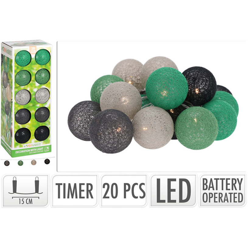 ГРАДИСНКИ ТОПКИ ПАМУК 10 БР. LED ГРАДИСНКИ ТОПКИ ПАМУК 10 БР. LED