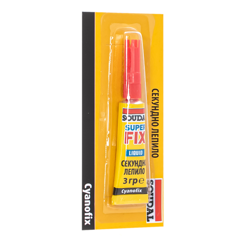 ЦИАНОФИКС СЕКУНДНО ЛЕПИЛО 3 g ЦИАНОФИКС СЕКУНДНО ЛЕПИЛО 3 g