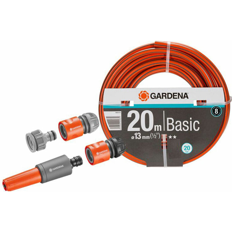 GARDENA МАРКУЧ BASIC 20M 1/2 К-КТ +ВРЪЗК GARDENA МАРКУЧ BASIC 20M 1/2 К-КТ +ВРЪЗК