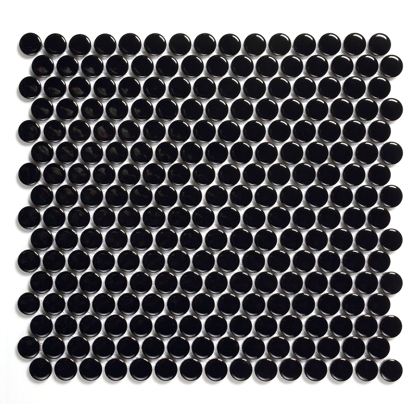#МОЗАЙКА PENNY BLACK MATT 31.5X29.1 #МОЗАЙКА PENNY BLACK MATT 31.5X29.1