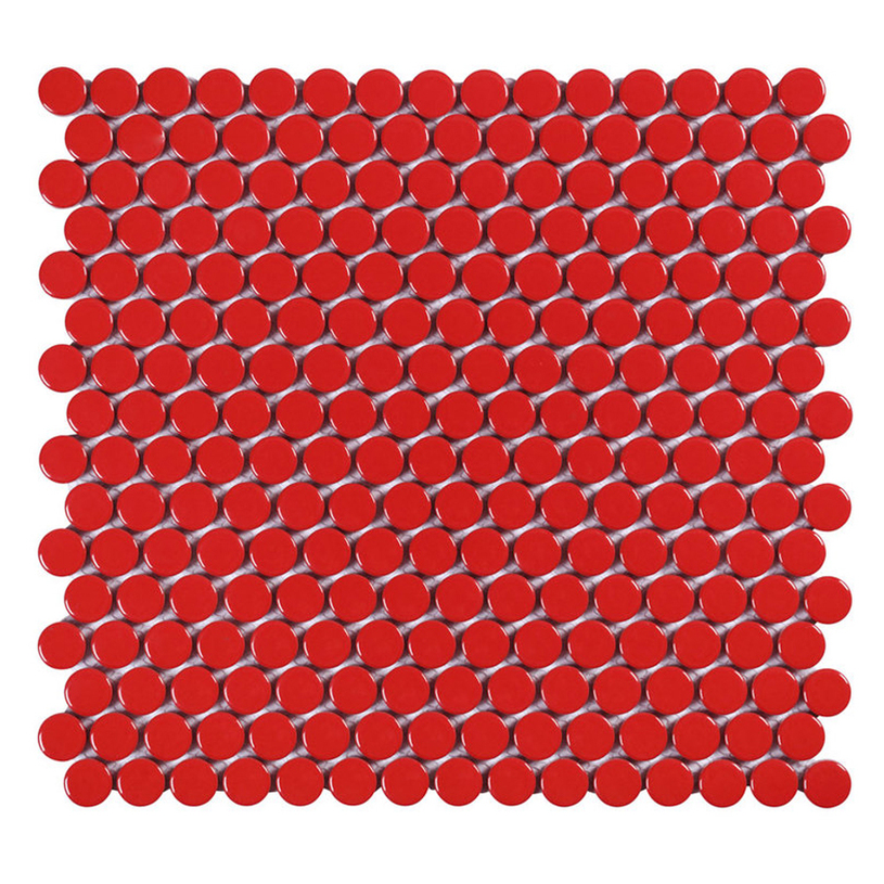 #МОЗАЙКА PENNY RED GLOSS 31.5X29.1 #МОЗАЙКА PENNY RED GLOSS 31.5X29.1
