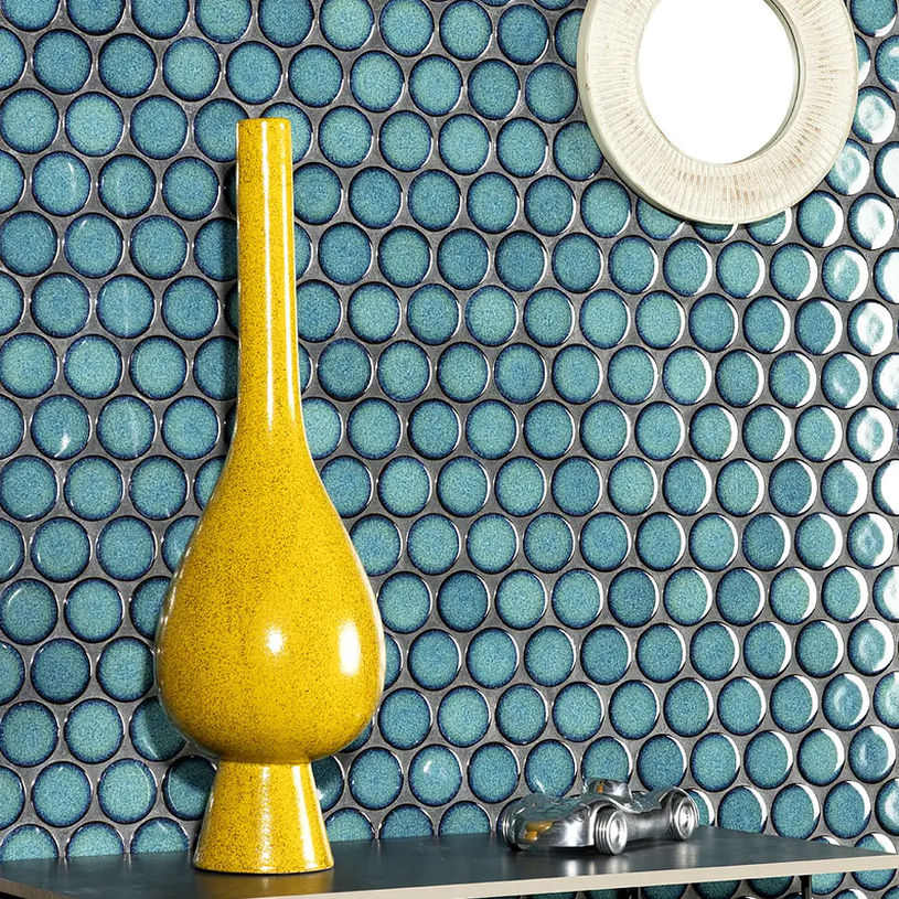 #МОЗАЙКА ROUND TEAL 30.4X26.3 #МОЗАЙКА ROUND TEAL 30.4X26.3