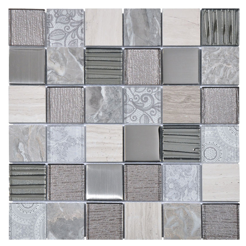 #МОЗАЙКА ELEMENTS GREY 30X30^ #МОЗАЙКА ELEMENTS GREY 30X30^