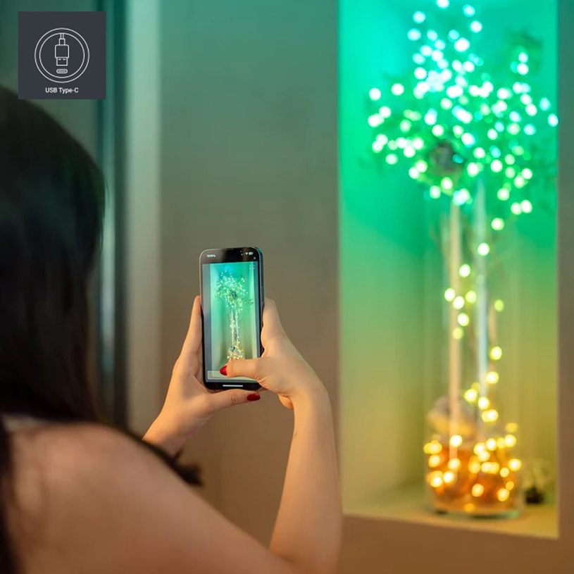 TWINKLY ГИРЛЯНД 6m 100LED RGB BT+WiFi I TWINKLY ГИРЛЯНД 6m 100LED RGB BT+WiFi I