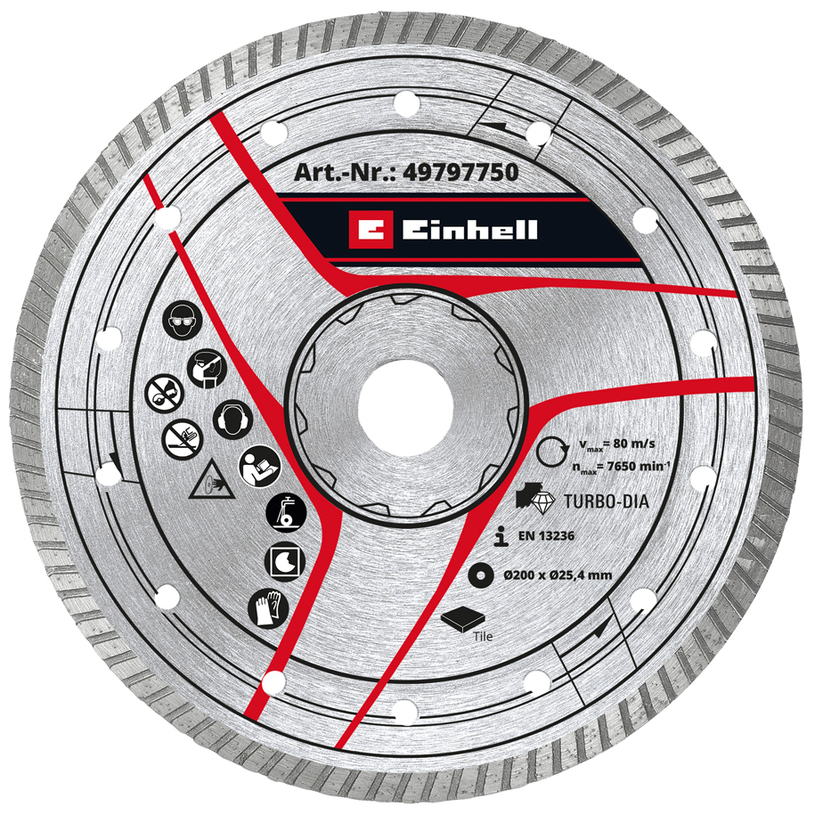 #EINHELL ДИАМ.ДИСК TE-TC 620 U 200x25.4 #EINHELL ДИАМ.ДИСК TE-TC 620 U 200x25.4