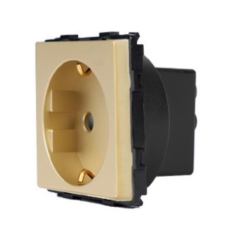 КОНТАКТ ЕДИНИЧЕН С ДЕТСКА ЗАЩИТА ЗЛАТО КОНТАКТ ЕДИНИЧЕН С ДЕТСКА ЗАЩИТА ЗЛАТО