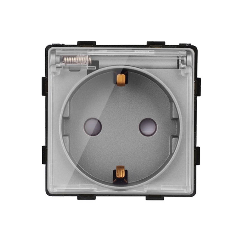 КОНТАКТ ЕДИНИЧЕН С КАПАК СИВ КОНТАКТ ЕДИНИЧЕН С КАПАК СИВ