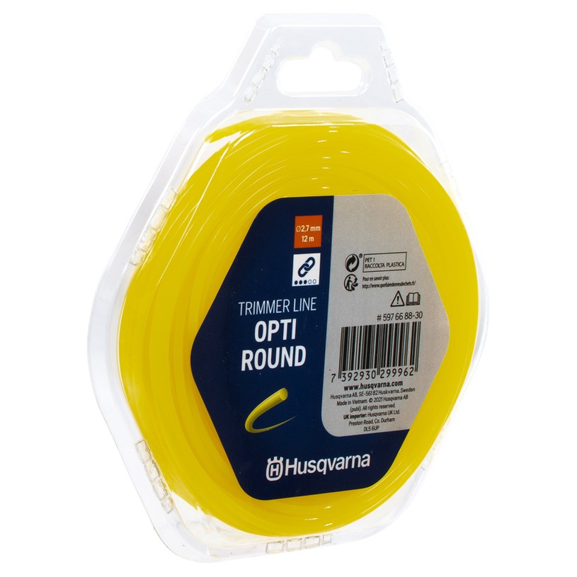 HUSQVARNA КОРДА OPTI ROUND ЖЪЛ.2.7MM 12M HUSQVARNA КОРДА OPTI ROUND ЖЪЛ.2.7MM 12M