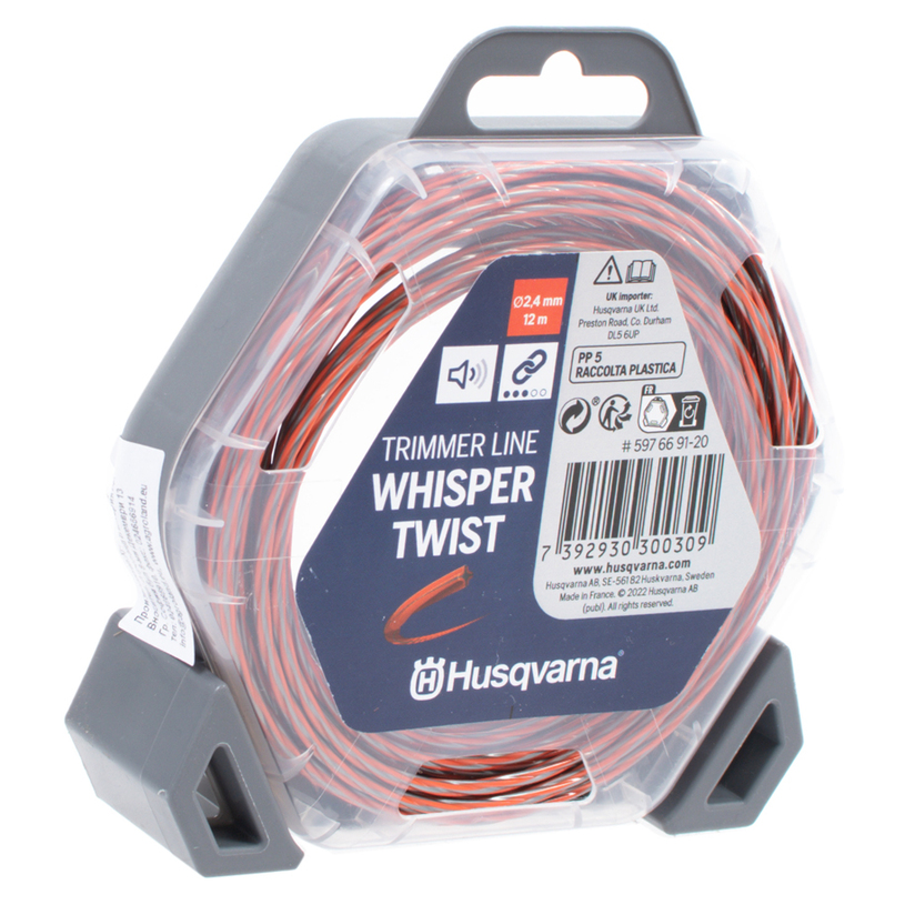 HUSQVARNA КОРДА WHISPER TWIST 2.4MM 12M HUSQVARNA КОРДА WHISPER TWIST 2.4MM 12M