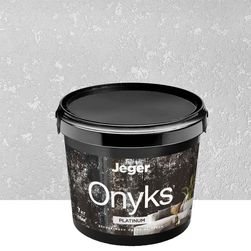 JEGER ONYKS PLATINUM ДЕКО ЕФЕКТ 7 kg JEGER ONYKS PLATINUM ДЕКО ЕФЕКТ 7 kg