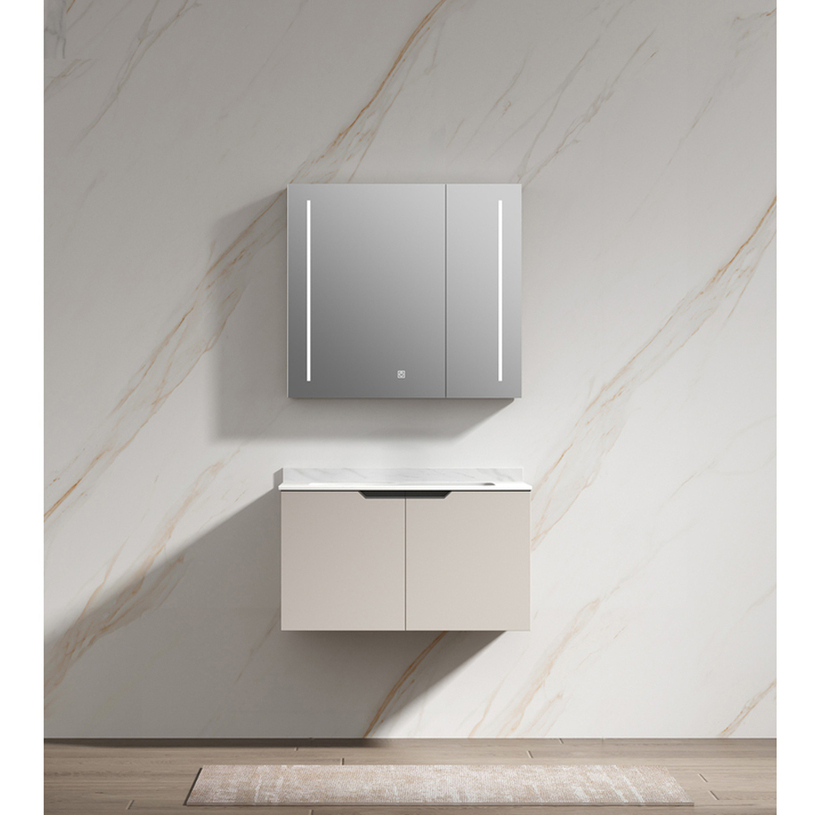 К-КТ ШКАФ С ОГЛЕДАЛО И УМИВАЛНИК AF060^^ К-КТ ШКАФ С ОГЛЕДАЛО И УМИВАЛНИК AF060^^