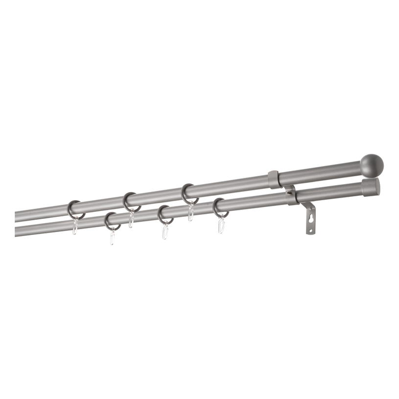 ДВОЕН КОРНИЗ МИРА 160-300 СМ СР.МАТ ДВОЕН КОРНИЗ МИРА 160-300 СМ СР.МАТ