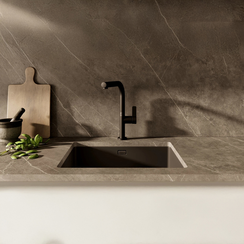 СМЕСИТЕЛ ЗА КУХНЯ OVAL 938 BLACK СМЕСИТЕЛ ЗА КУХНЯ OVAL 938 BLACK