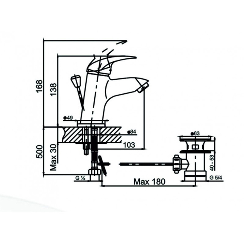 ПИЕДМОНТ СМЕСИТЕЛ ЗА УМИВАЛНИК ПИЕДМОНТ СМЕСИТЕЛ ЗА УМИВАЛНИК