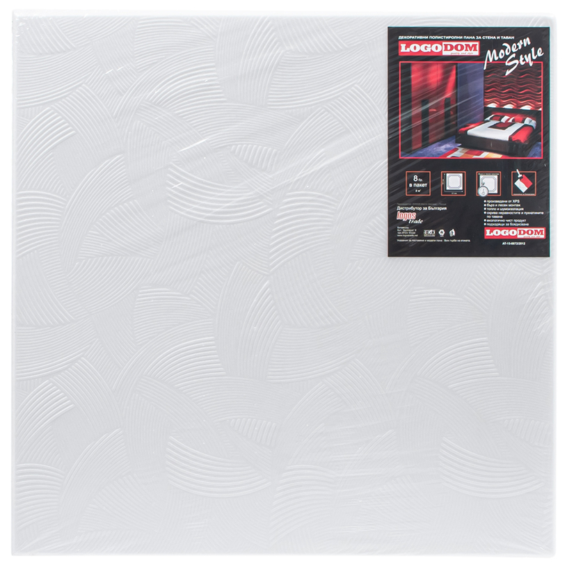 XPS ПАНО ЗА ТАВАН №08100 БЯЛО 2 КВ.М. XPS ПАНО ЗА ТАВАН №08100 БЯЛО 2 КВ.М.