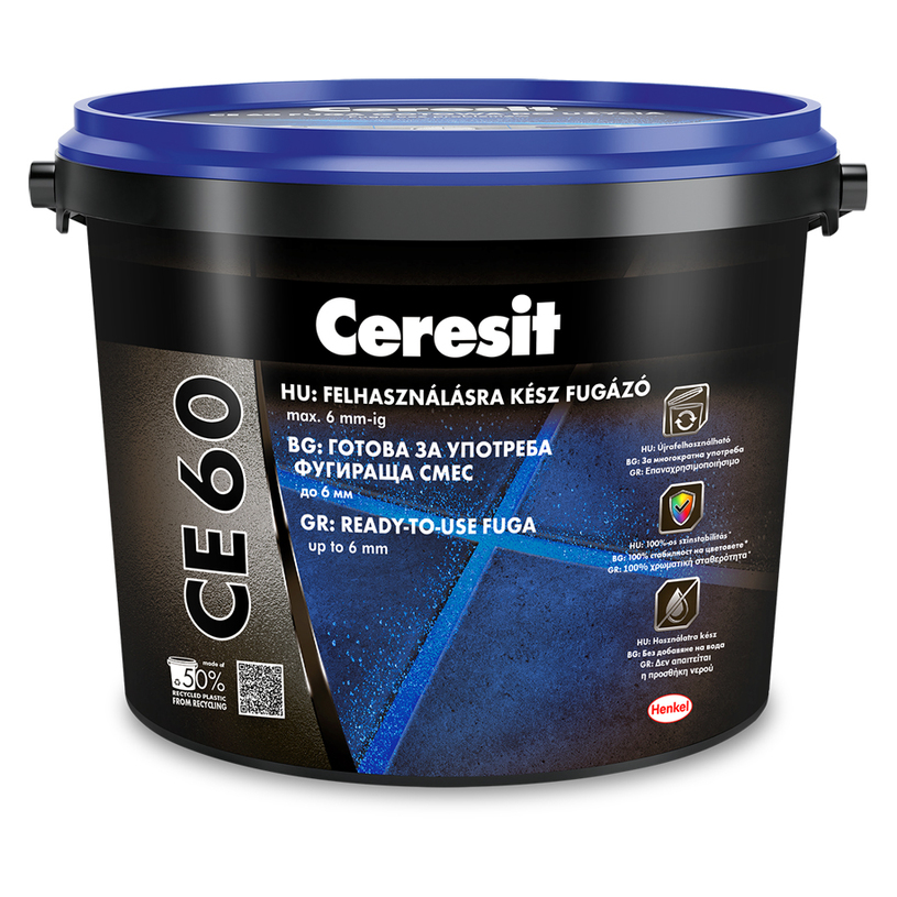 ФУГ. СМЕС CERESIT CE60 2 КГ АНТРАЦИТ ФУГ. СМЕС CERESIT CE60 2 КГ АНТРАЦИТ