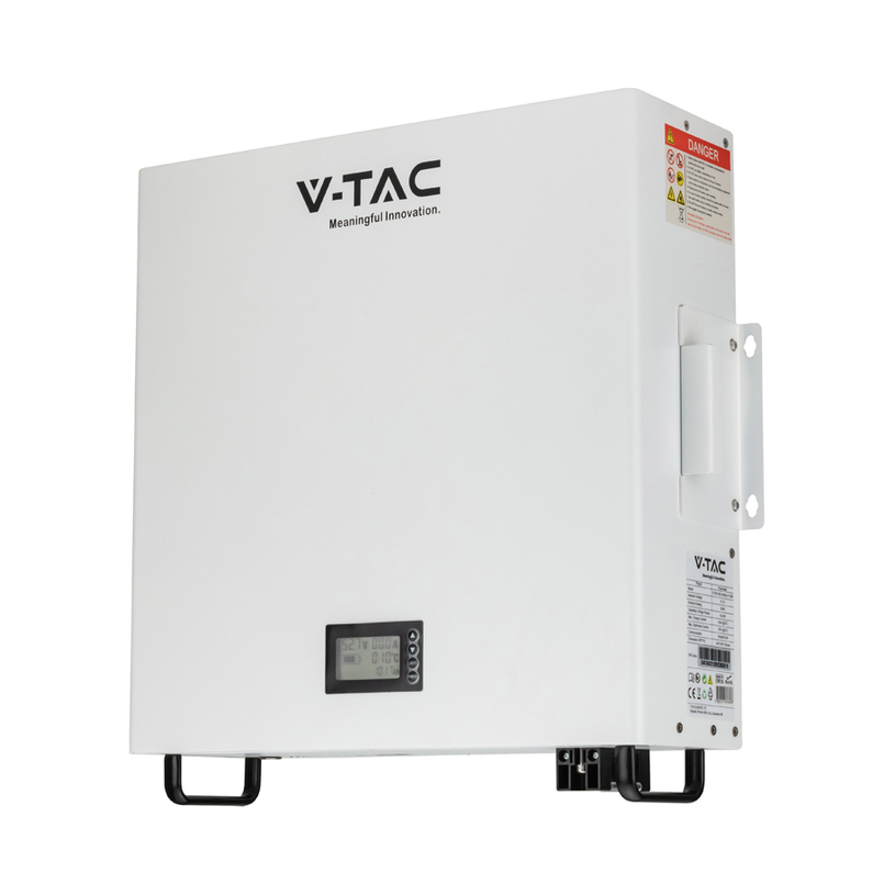 ЛИТИЕВ БАТЕРИЯ 5KW СТЕНЕН МОНТАЖ V-TAC@4 ЛИТИЕВ БАТЕРИЯ 5KW СТЕНЕН МОНТАЖ V-TAC@4