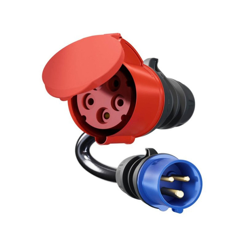 #АДАПТЕР GO-E 1Ф 16А КЪМ 3Ф 32А #АДАПТЕР GO-E 1Ф 16А КЪМ 3Ф 32А