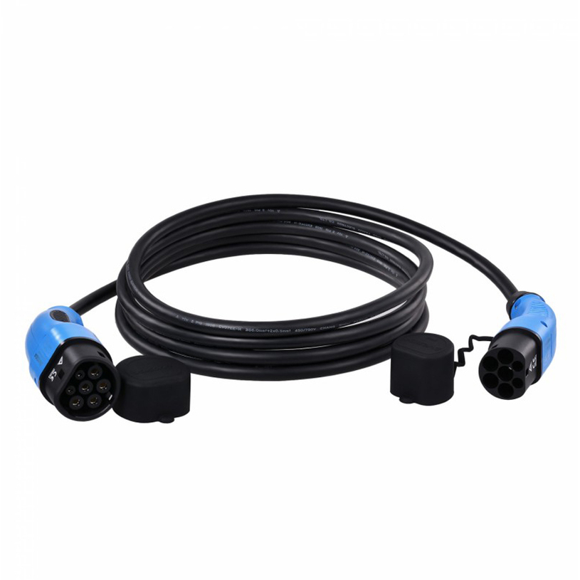 КАБЕЛ ЗА ЗАРЕЖДАНЕ ТИП2, 7,4KW 32А, 5М КАБЕЛ ЗА ЗАРЕЖДАНЕ ТИП2, 7,4KW 32А, 5М