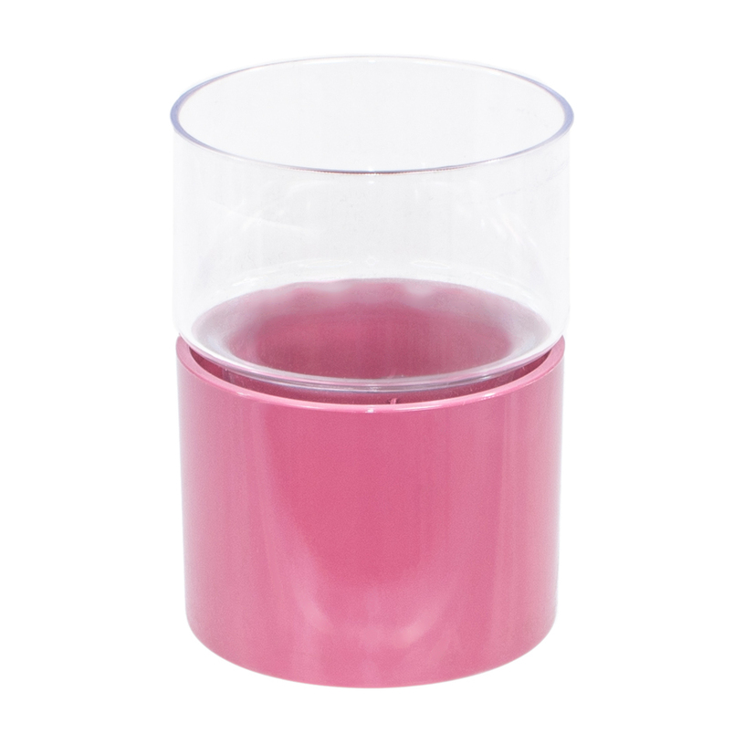 ПЛАСТМАСОВА САКСИЯ 8X10.5 CM РОЗОВ ПЛАСТМАСОВА САКСИЯ 8X10.5 CM РОЗОВ