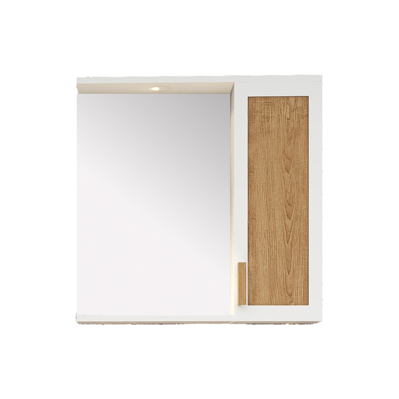 ШКАФ С ОГЛЕДАЛО ГРЕЙС 70 R ШКАФ С ОГЛЕДАЛО ГРЕЙС 70 R