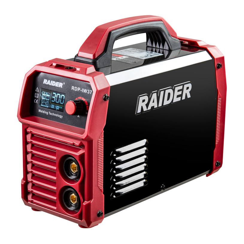 RAIDER PRO ИНВЕРТ.ЕЛЕКТРОЖ.300A RDP-IW37 RAIDER PRO ИНВЕРТ.ЕЛЕКТРОЖ.300A RDP-IW37