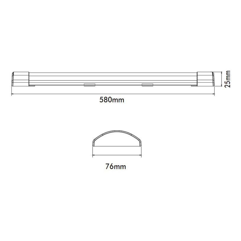 LED ЛИНЕЙНО ТЯЛО 18W 6K 60CM FIT-A VITO LED ЛИНЕЙНО ТЯЛО 18W 6K 60CM FIT-A VITO