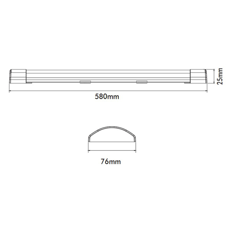 LED ЛИНЕЙНО ТЯЛО 18W 4K 60CM FIT-A VITO LED ЛИНЕЙНО ТЯЛО 18W 4K 60CM FIT-A VITO